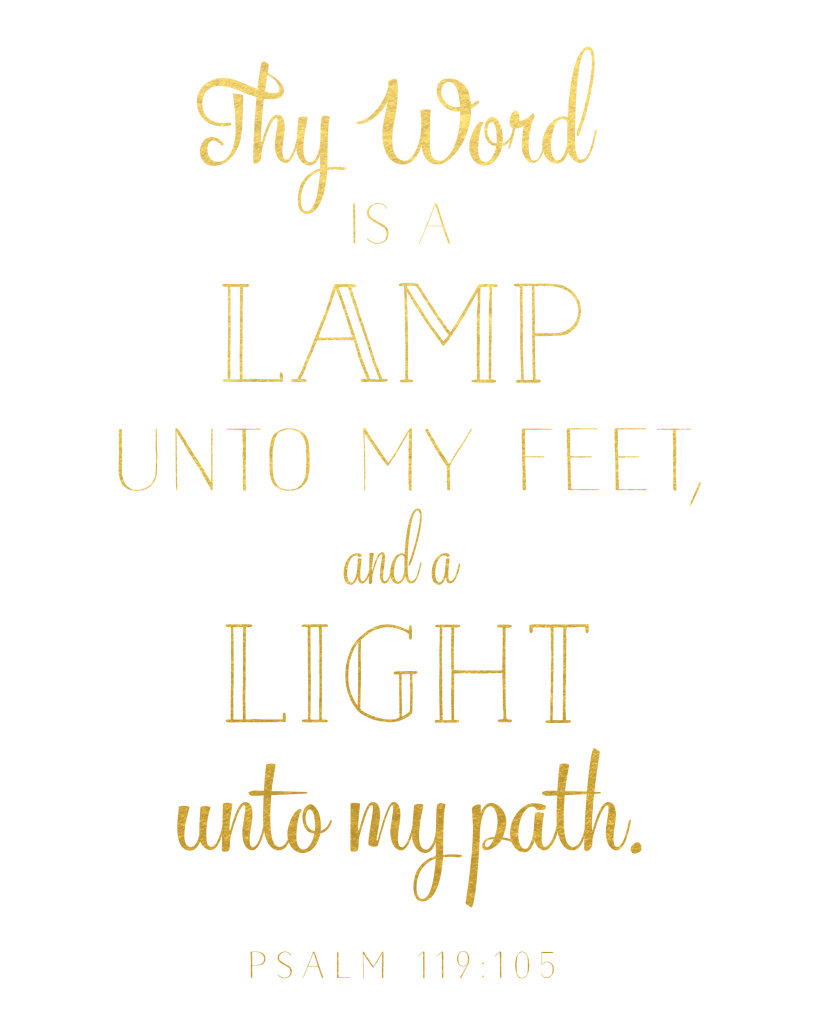 thy word is a lamp